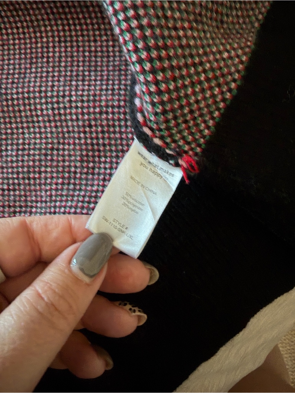 Look What You Made Me Do Oversized Snake Cardigan - Picture 7 of 7
